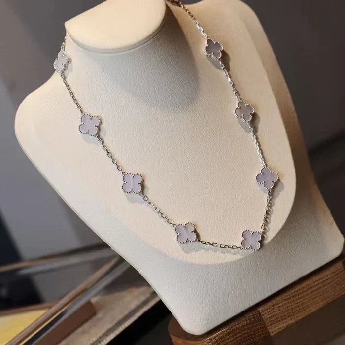 CLOVER | 10 Motief Paarse Ketting