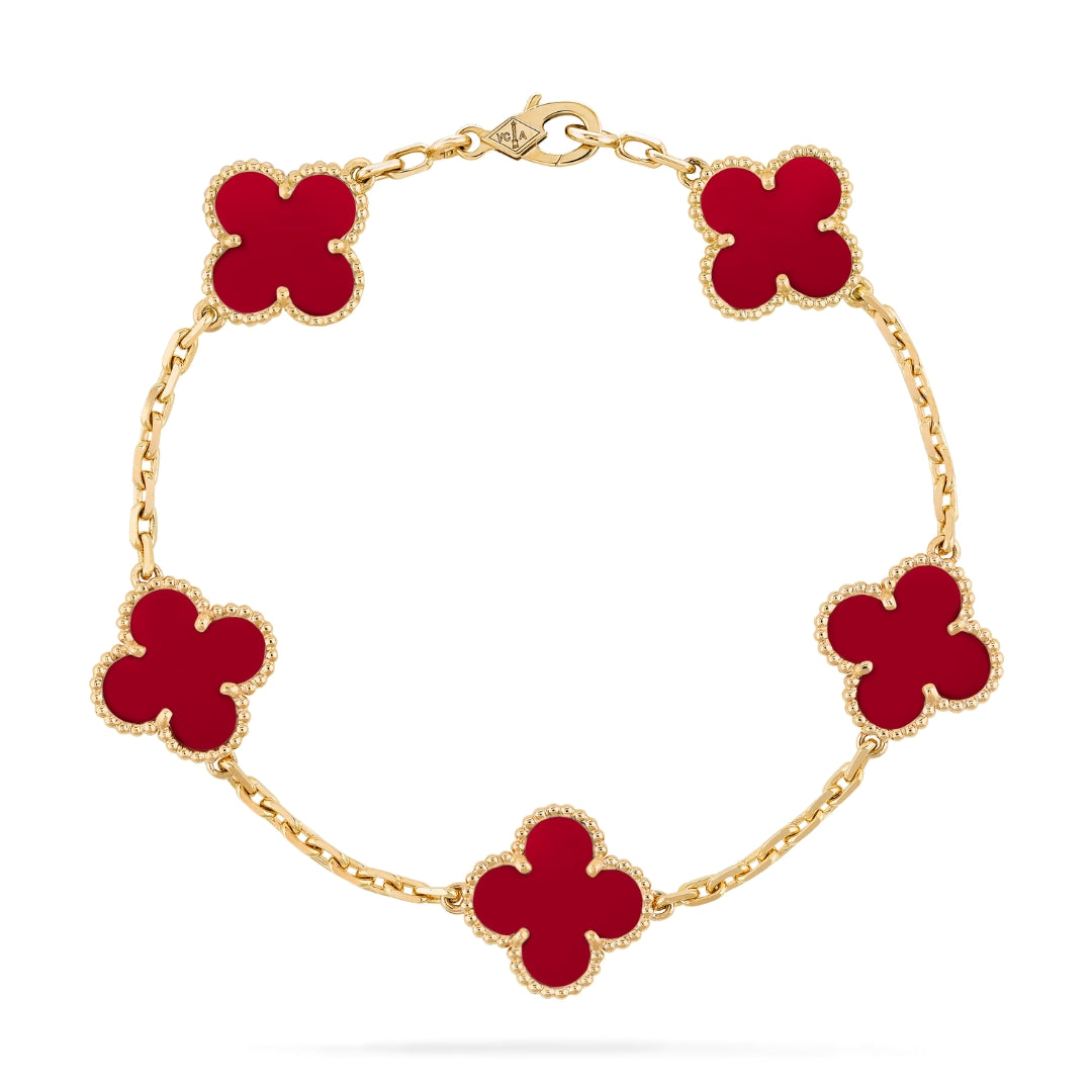 CLOVER | Rode Armband