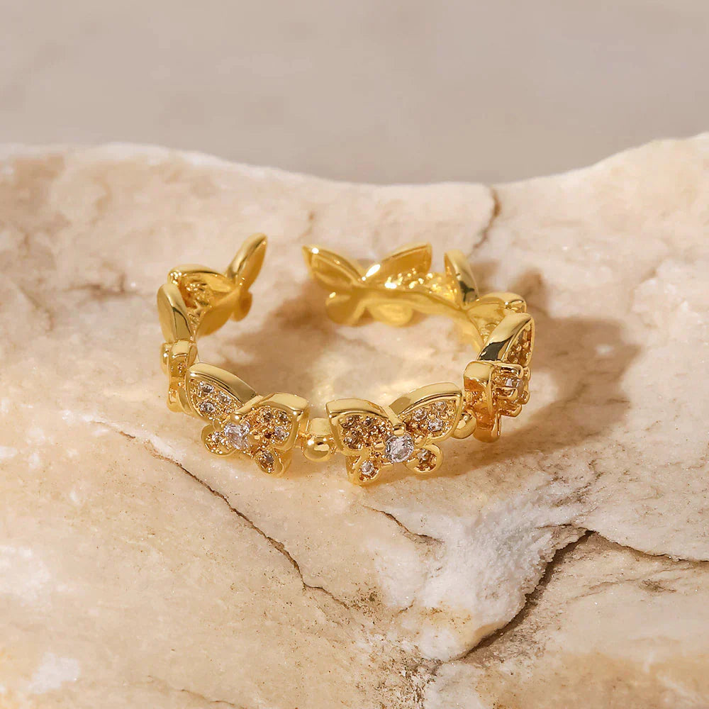 Colleen Vlinder Gouden Ring