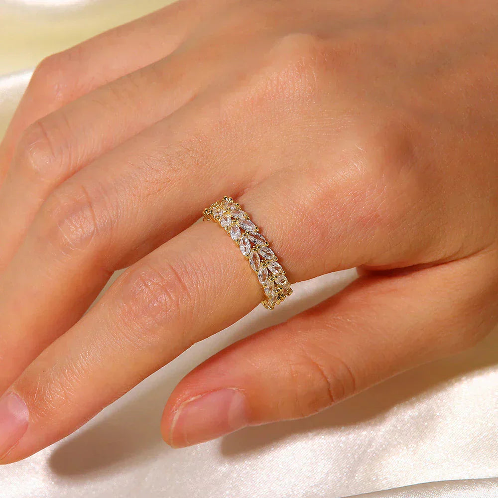 Clarisse Patroon Gouden Ring