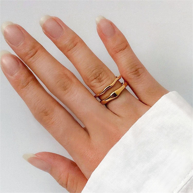 Dianne Gouden Stapelring