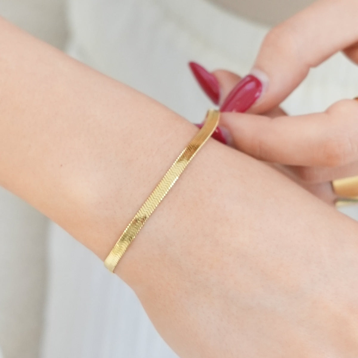 Slangarmband - Goud