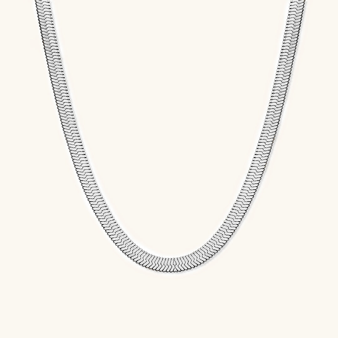 Elysian Gouden Herringbone Ketting