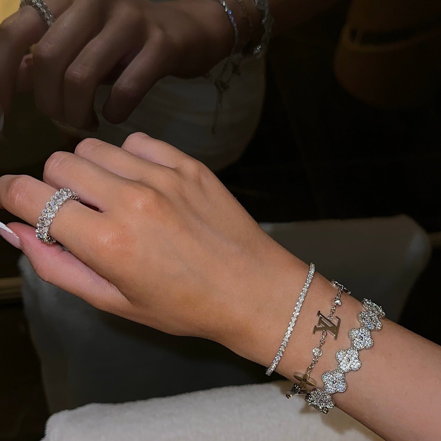 EXCLUSIEF | Lottie Armband Zilver