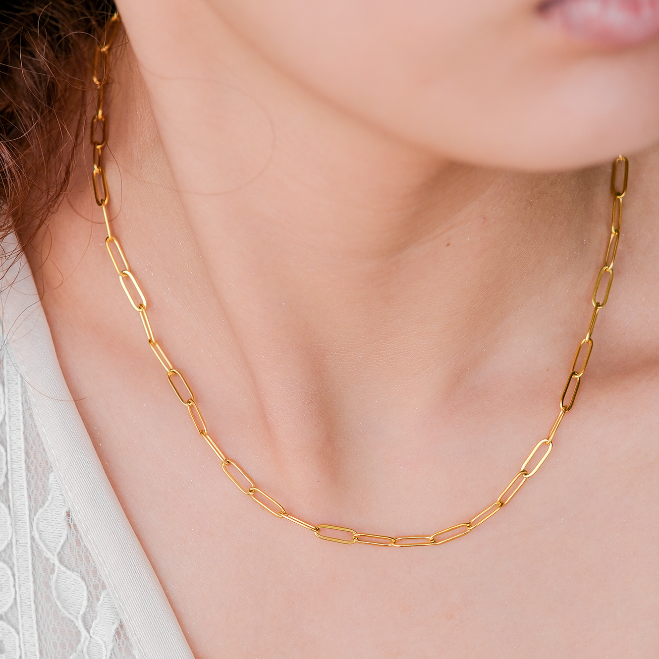 Lena Gouden Ketting Halsketting