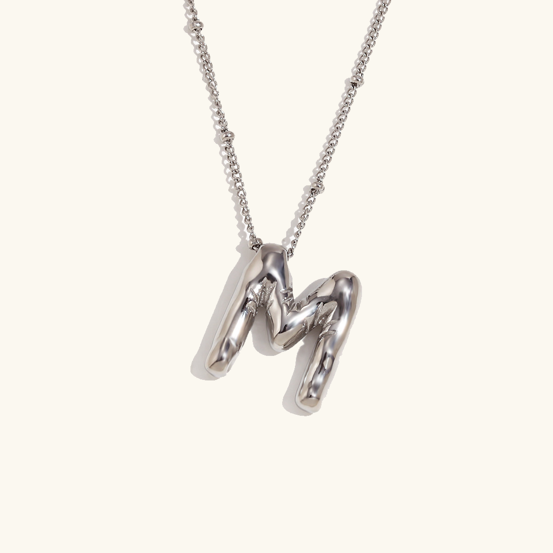Ballon Initiaal Sereniteit Ketting