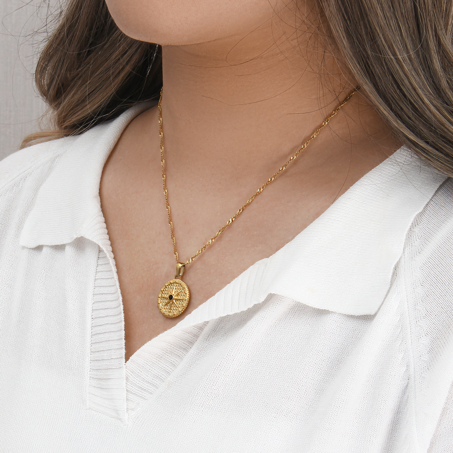 Ellie Kompas Ketting