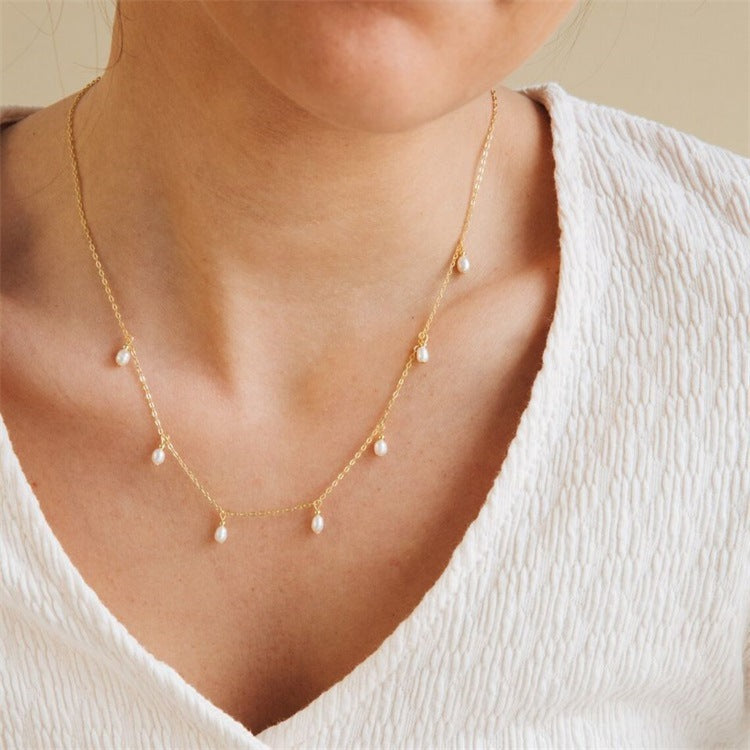 Freeda Zoetwaterparel Ketting