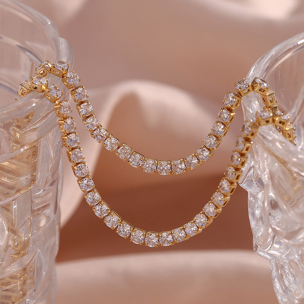 Isolde Diamanten Tennis Ketting