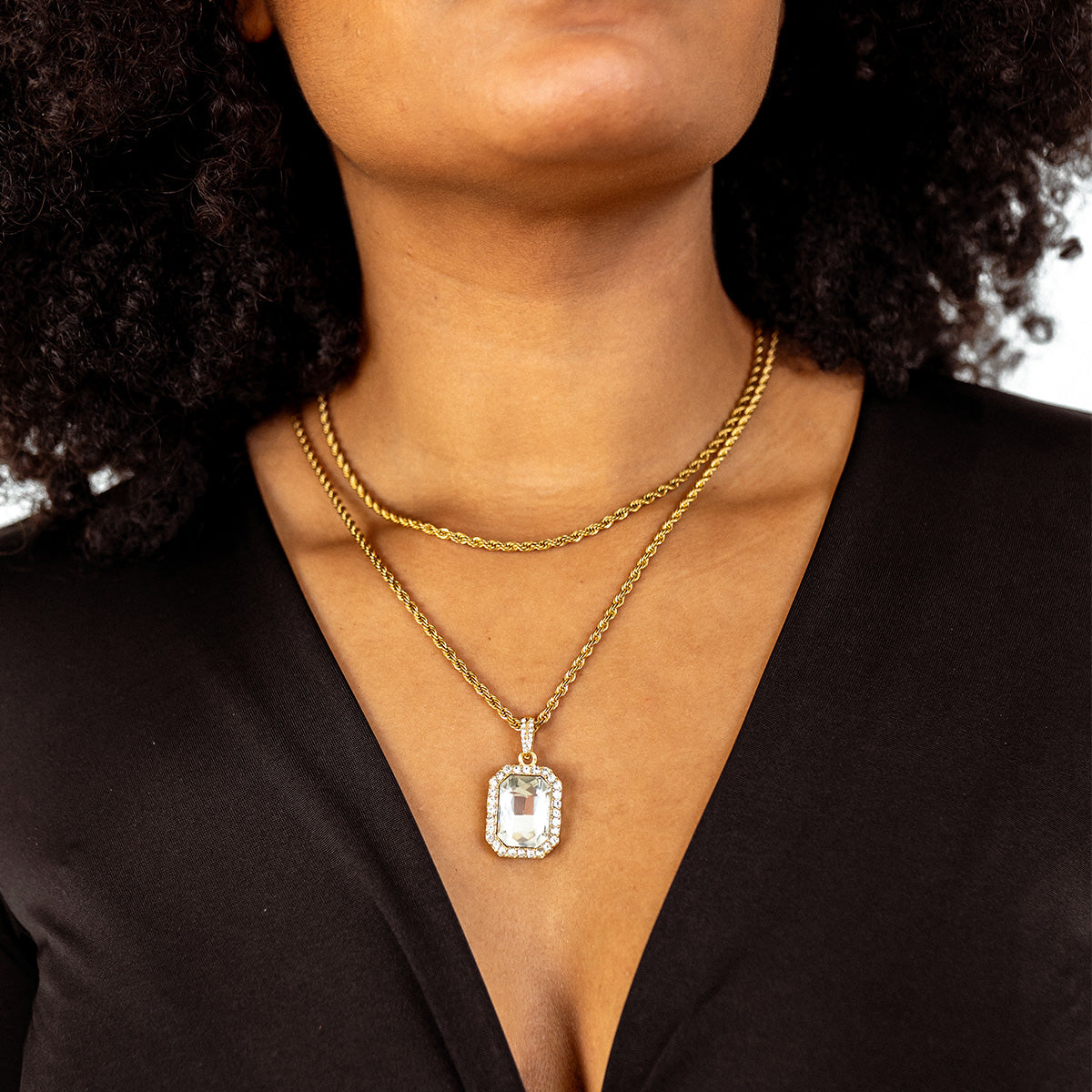 Touw Ketting - Goud