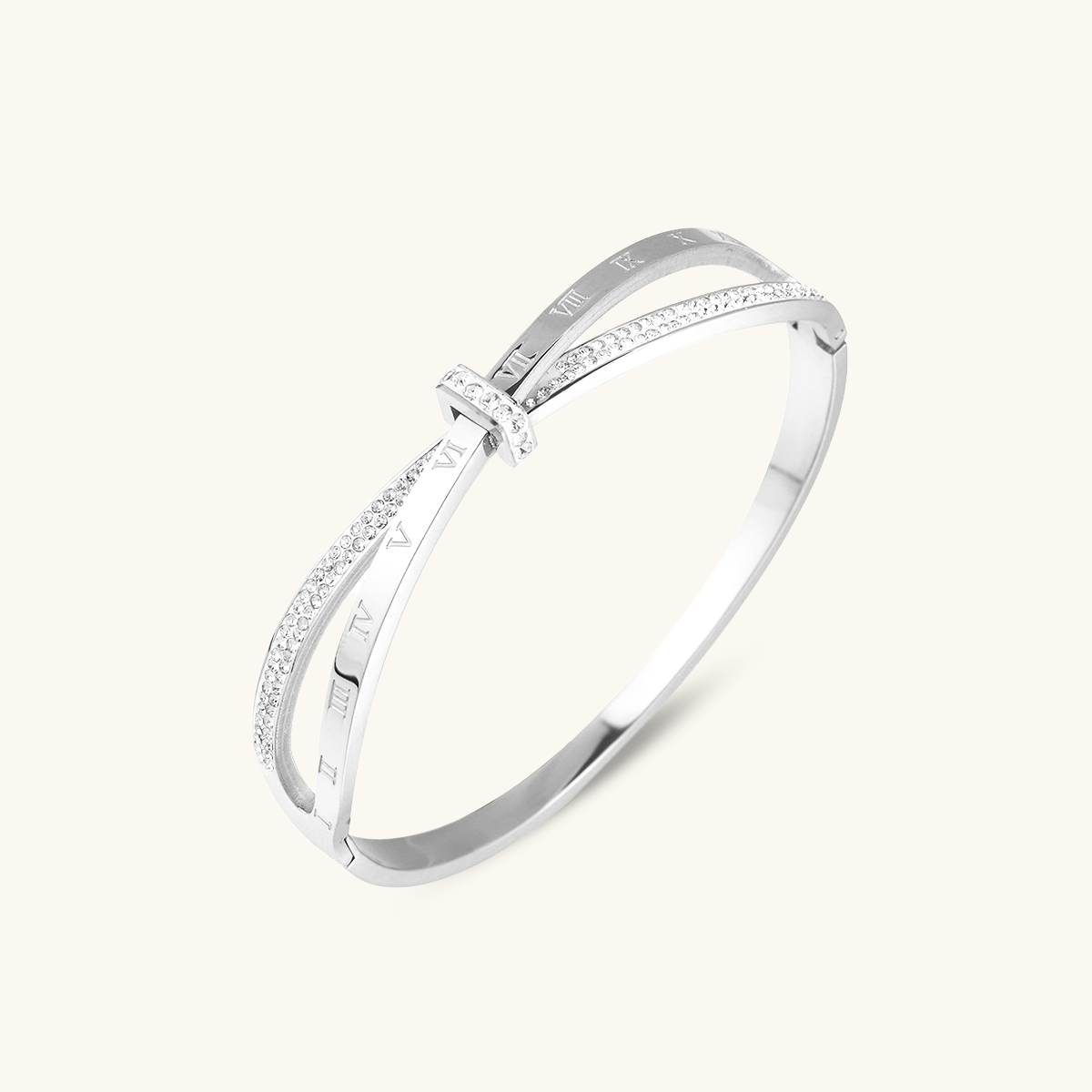 Riviera Bangle Armband - Zilver