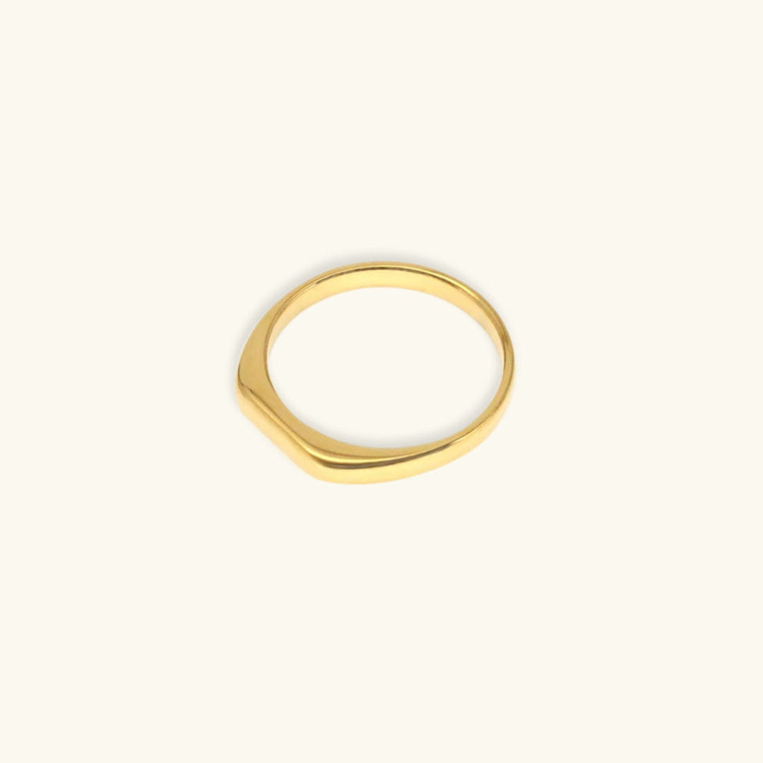 Sasha Geometrische Gouden Ring