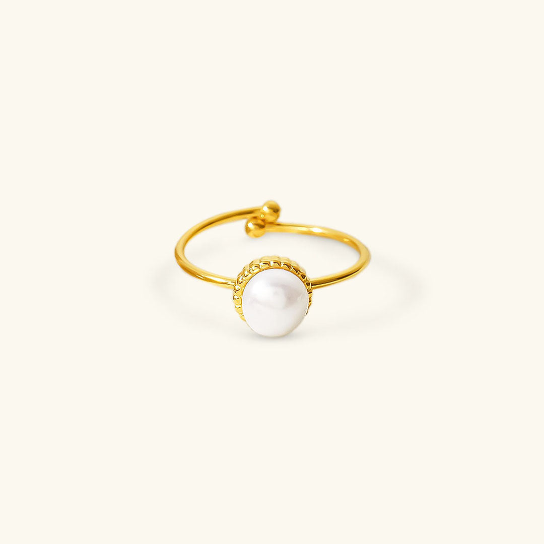 Solis Gouden Parelring