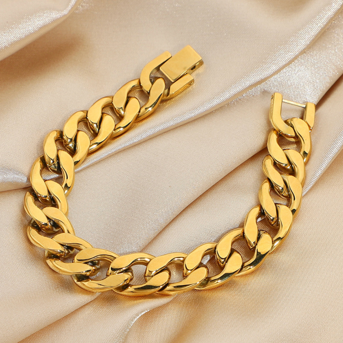 Kayle Gouden Kettingarmband