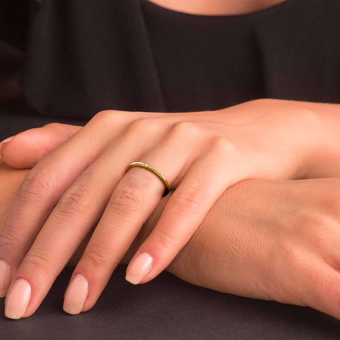 Sage Gouden Ring