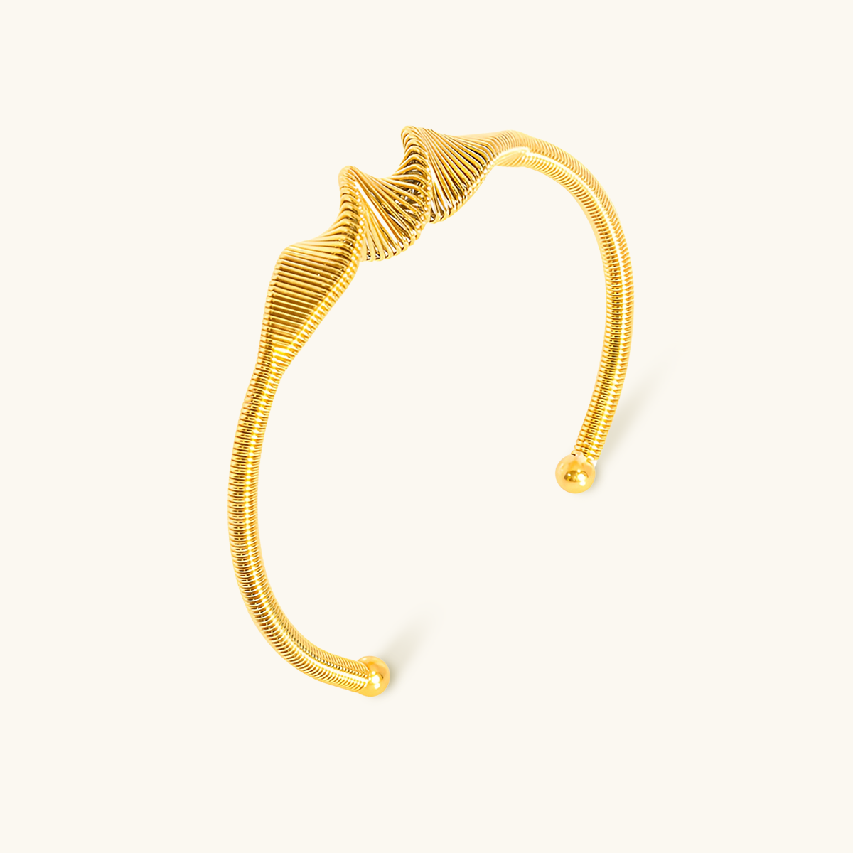 Golf Bangle Armband - Goud