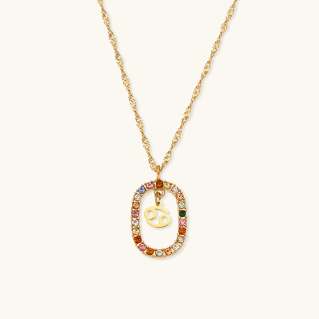 Colette Zodiac Edelsteen Ketting