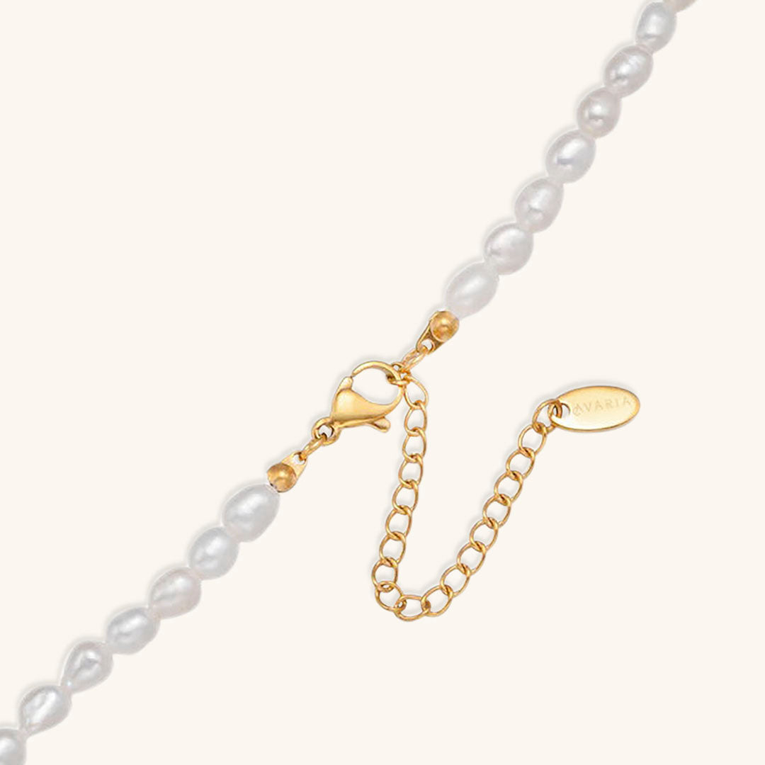 Zoetwater Parel Choker Ketting