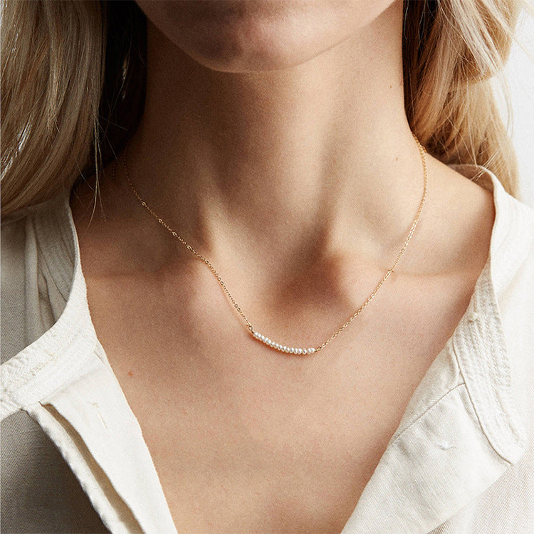 Emilia Zoetwaterparel Ketting