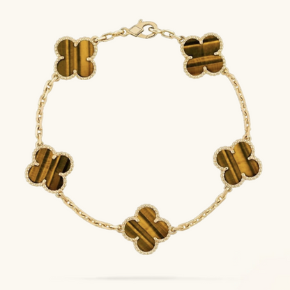 CLOVER | Tijgerarmband