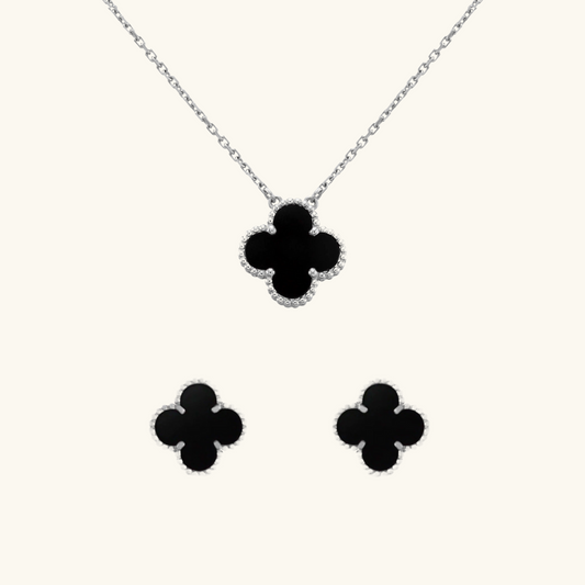 CLOVER | Zilver Zwart 2-Bundel