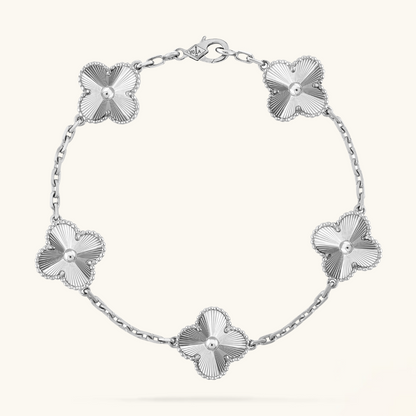 CLOVER | Zilveren Armband