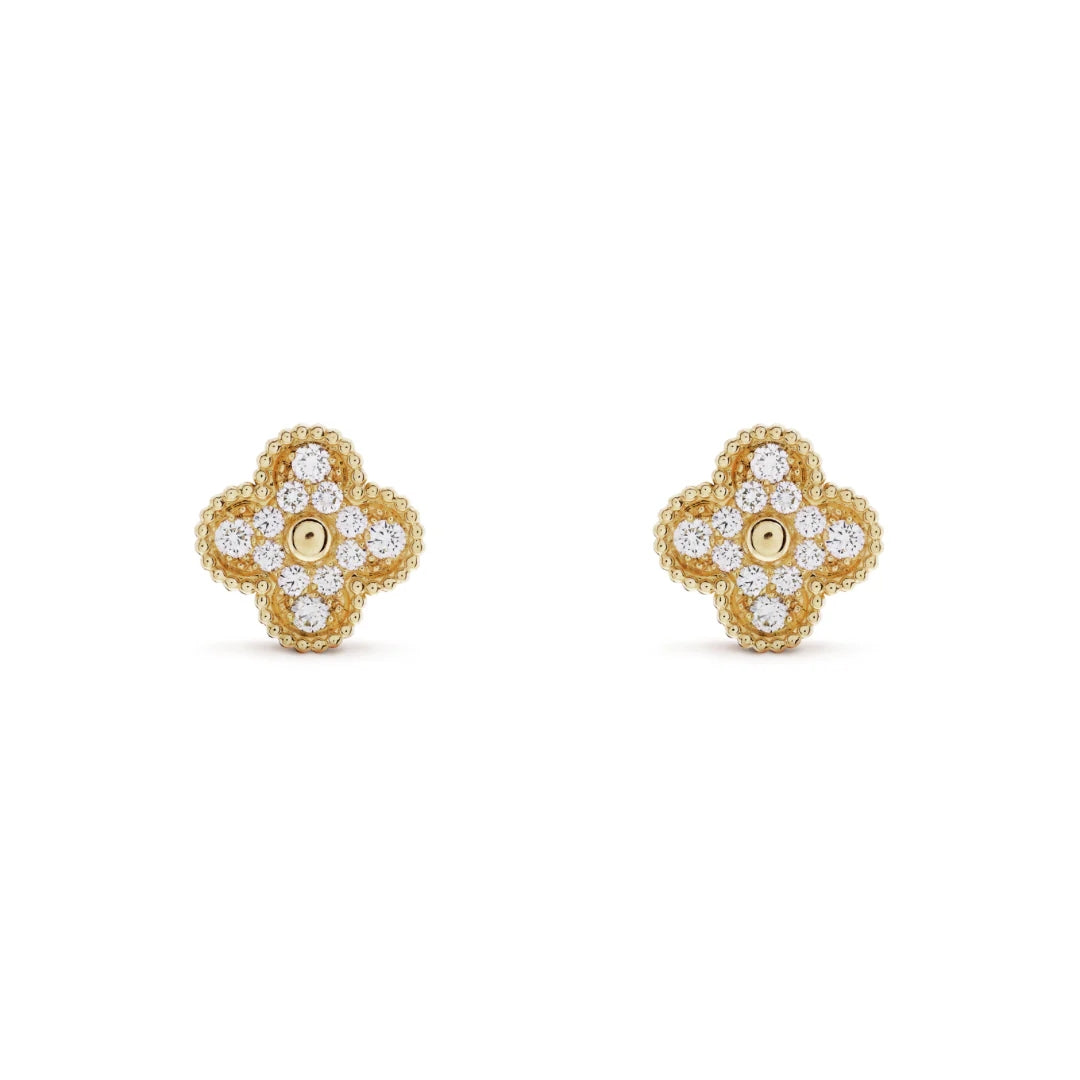 CLOVER | Gouden Oorbellen Prestige