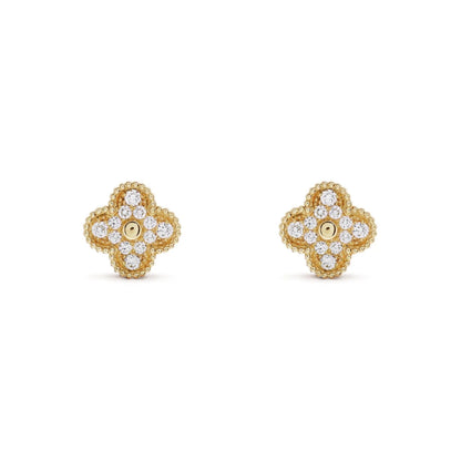 CLOVER | Gouden Oorbellen Prestige