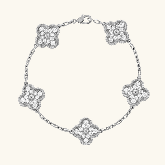 CLOVER | Zilveren Armband Prestige