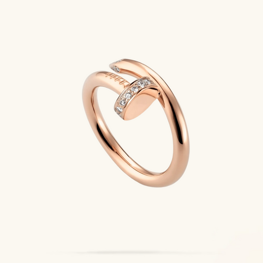 SPIKE | Roze Gouden Ring Prestige