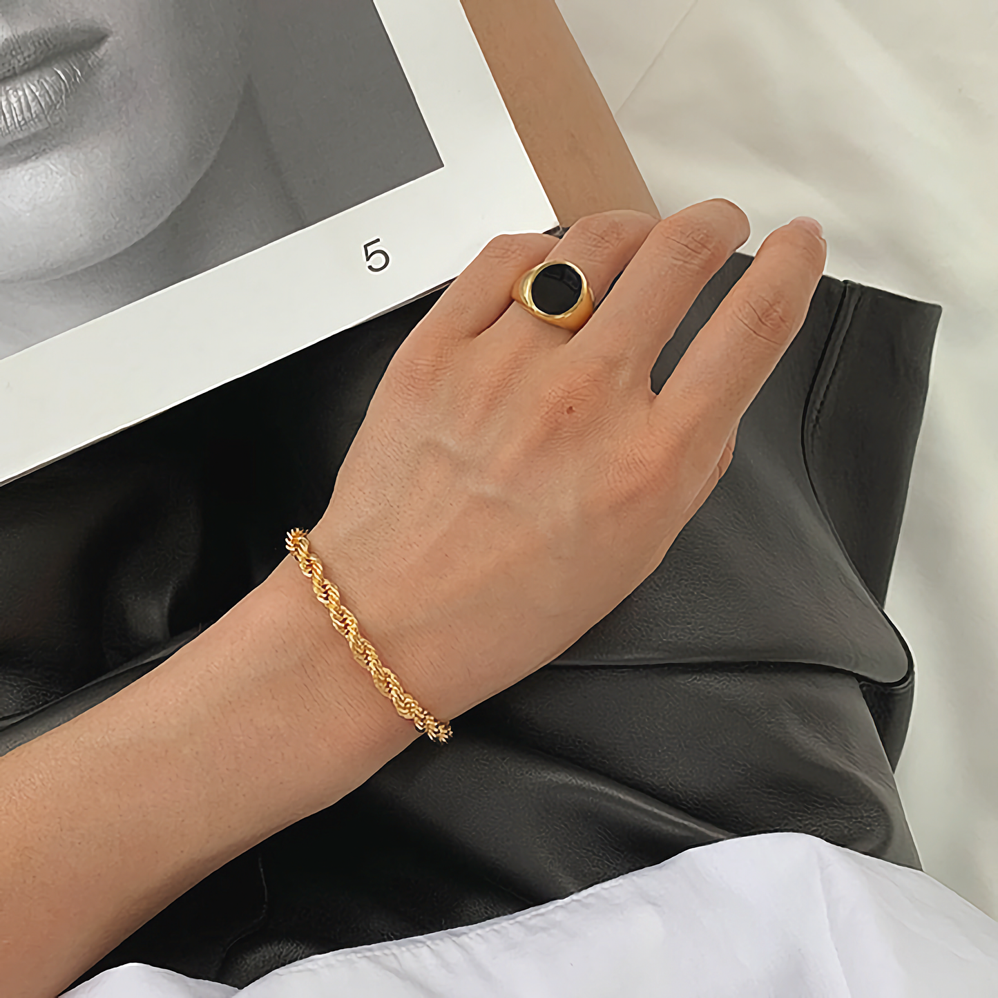 Clara Touwketting Gouden Armband