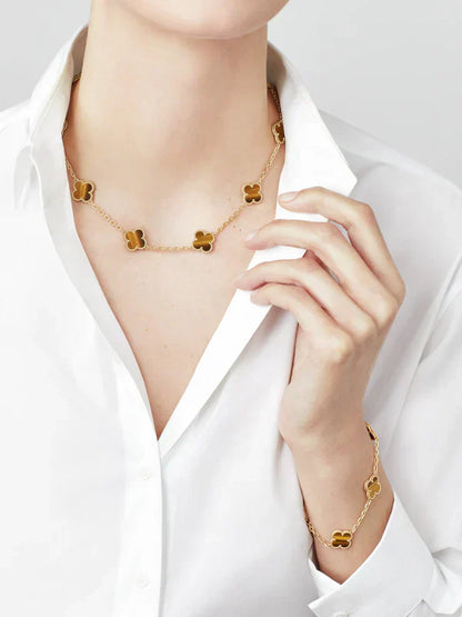 CLOVER | 10 Motief Tijger Ketting