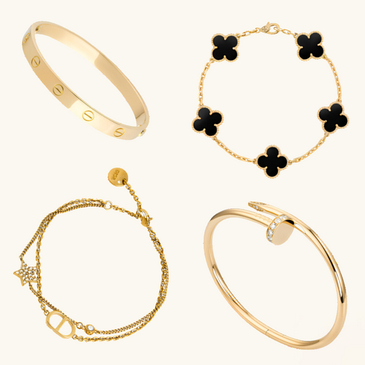 4-delige Armbandenset "Sofia"