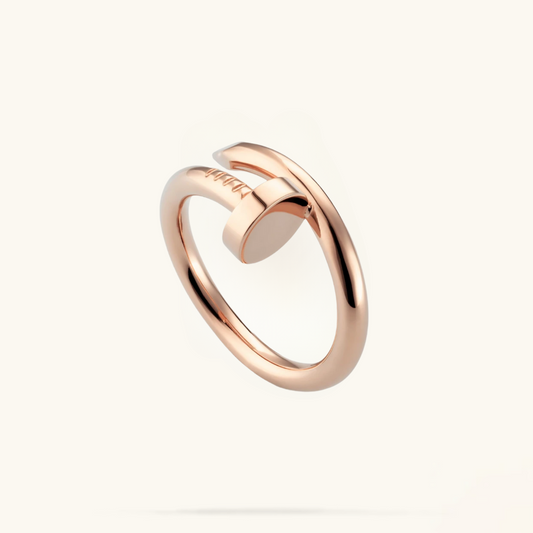 SPIKE | Roze Gouden Ring