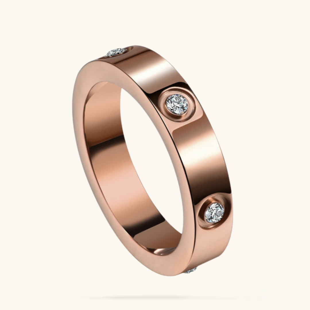 ETERNITY | Roze Gouden Ring Prestige