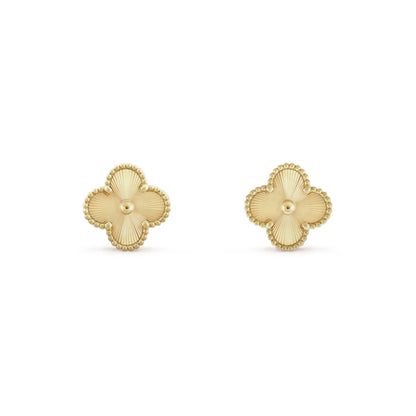 CLOVER | Gouden Oorbellen