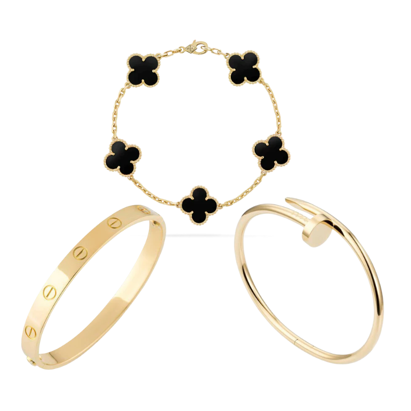 3-delige armbandenset "Maxim"