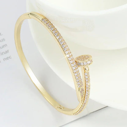 SPIKE | Volledige Diamanten Armband