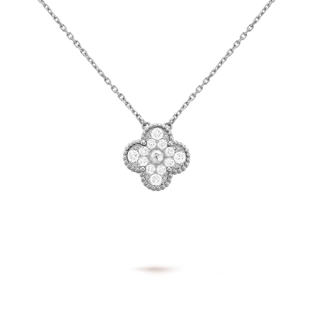 CLOVER | Zilveren Necklace Prestige