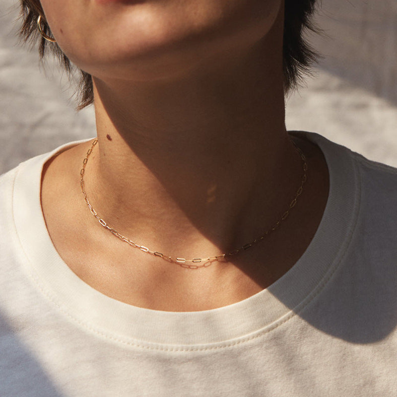 Nadia Paperclip Ketting