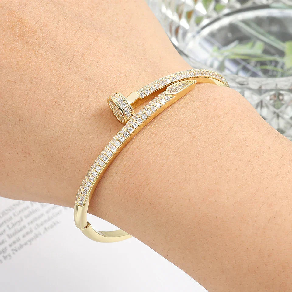 SPIKE | Volledige Diamanten Armband