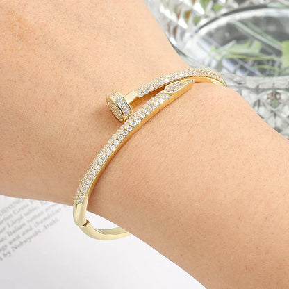 SPIKE | Volledige Diamanten Armband