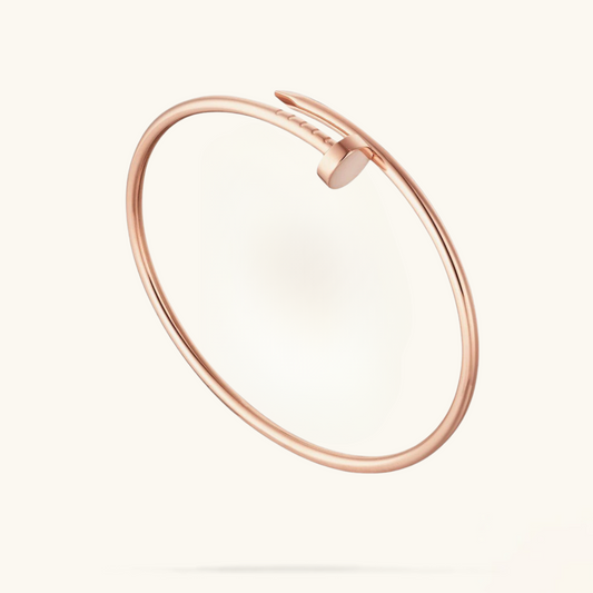 SPIKE | Roze Gouden Dunne Armband