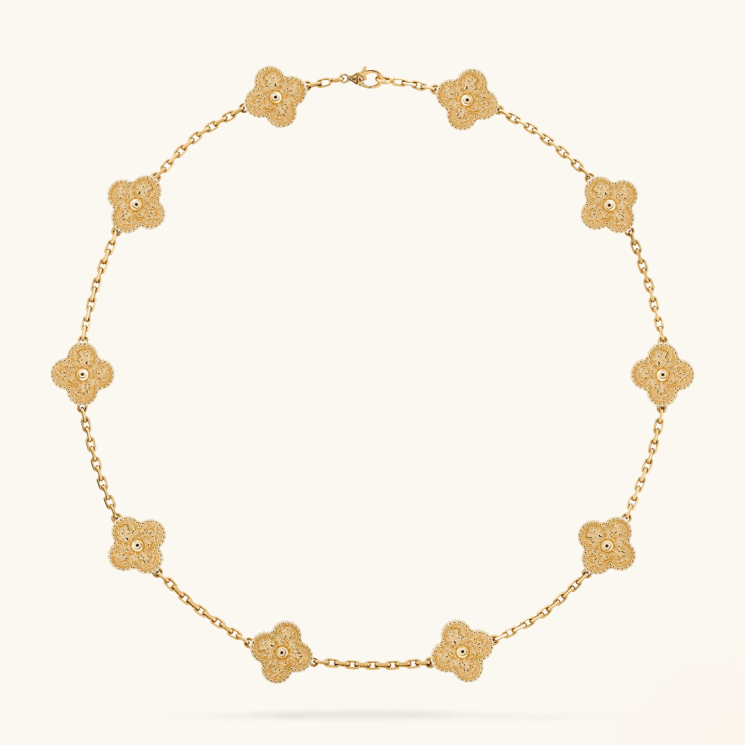 CLOVER | 10 Motief Gouden Ketting