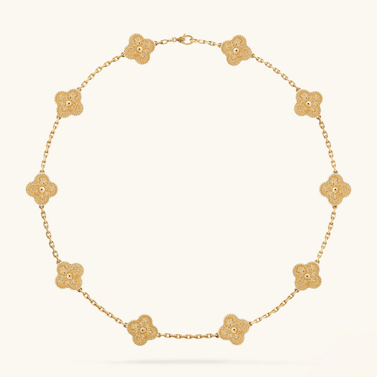 CLOVER | 10 Motief Gouden Ketting