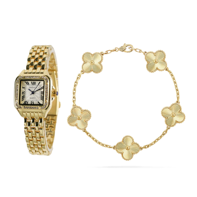 2-delige Horloge Armband Set "Sofia"