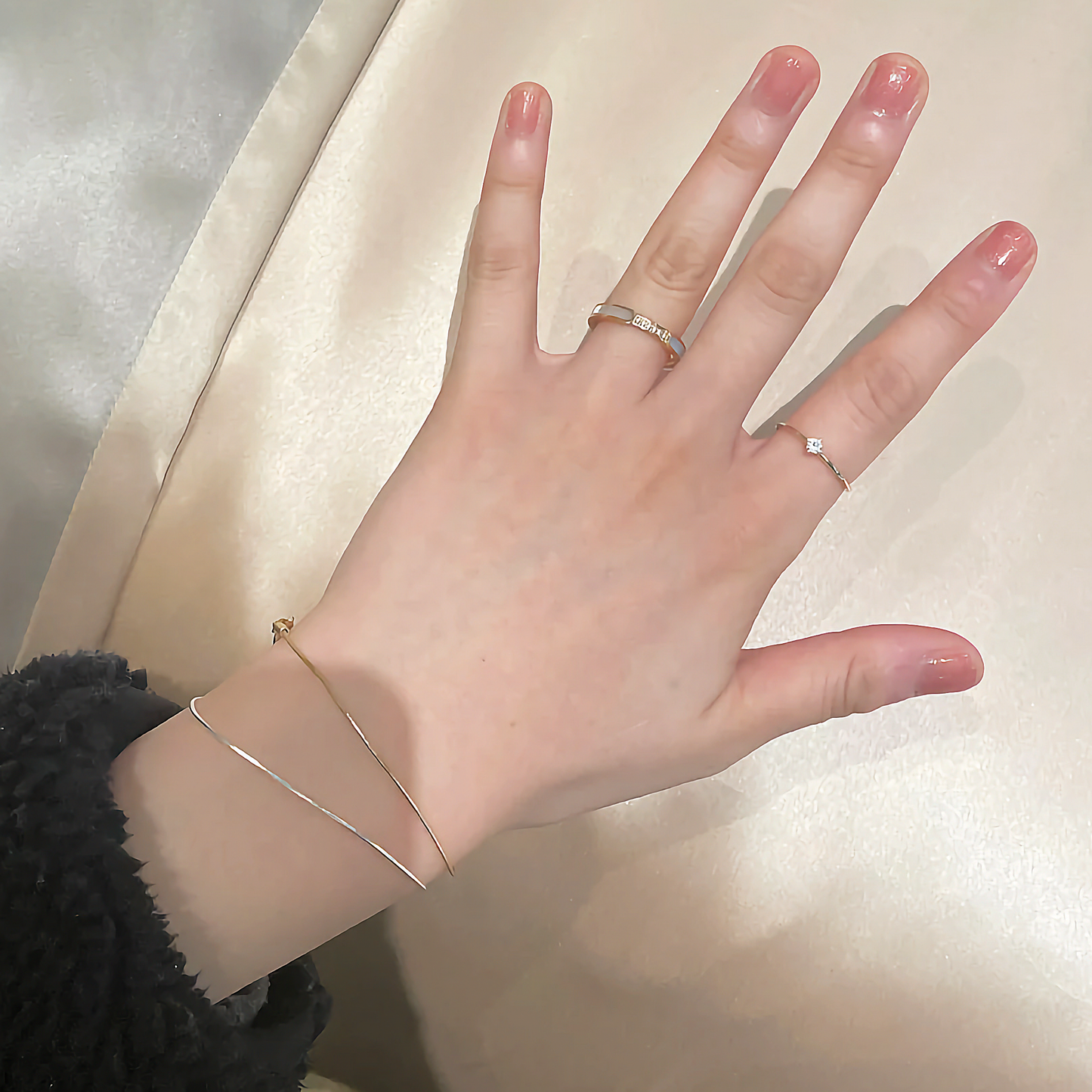Gabrielle Diamant Simulant Gouden Ring