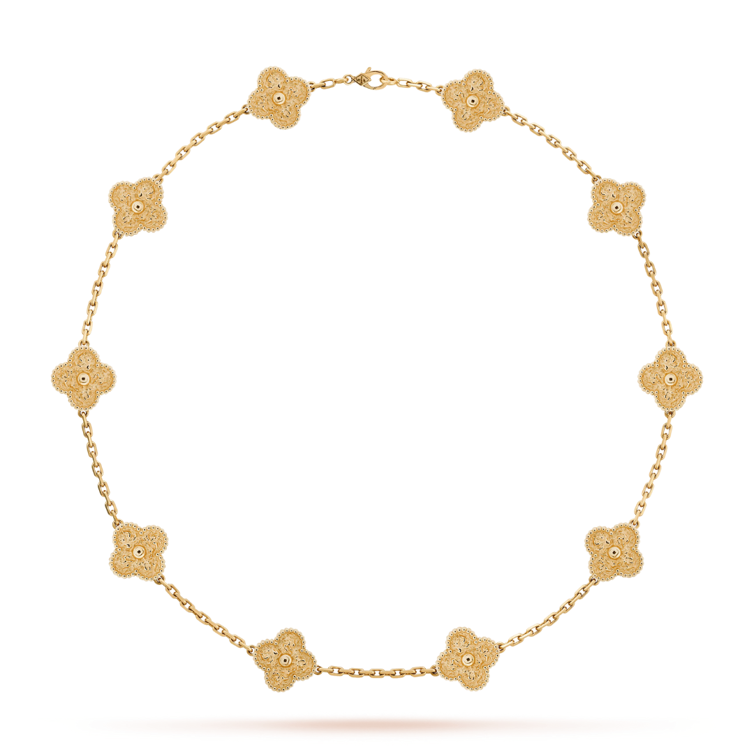 CLOVER | 10 Motief Gouden Ketting