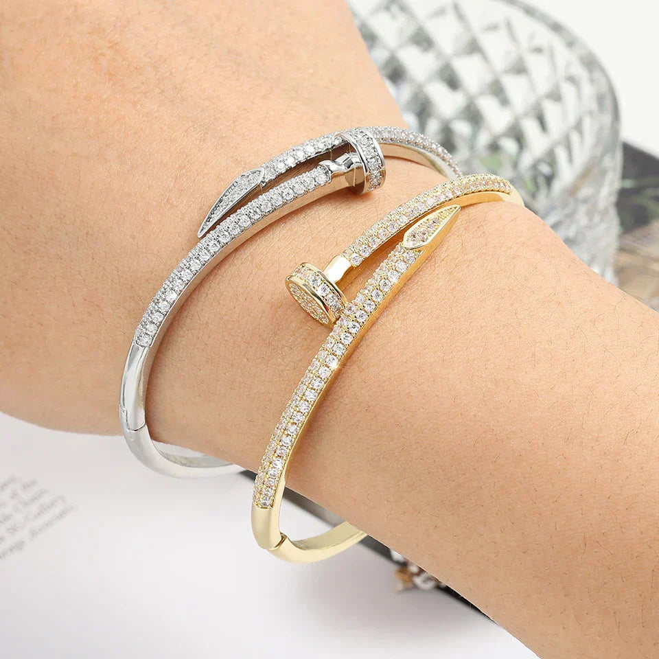 SPIKE | Volledige Diamanten Armband