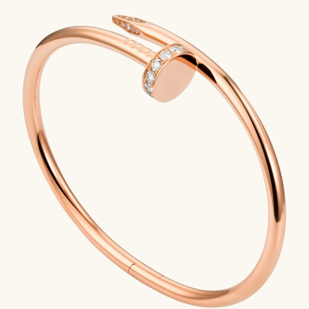 SPIKE | Roze Gouden Bracelet Prestige